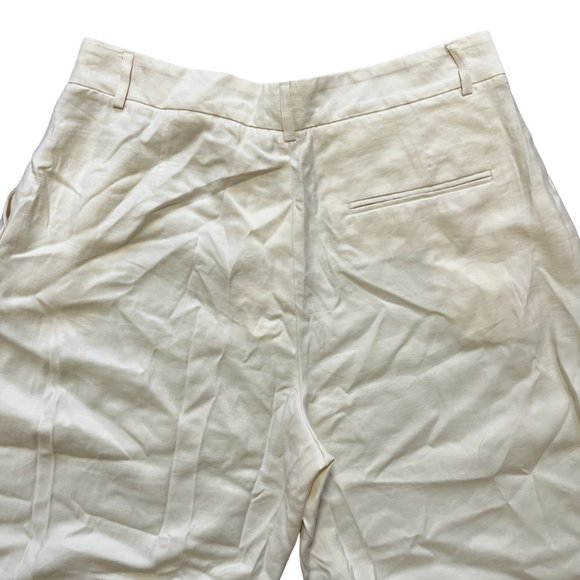 NWT ZARA Modal Blend High Rise Wide Leg Pleat Front Trouser Pants SIZES 12,16 - Picture 6 of 12